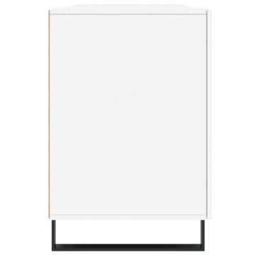 High Gloss White Desk - 140x50 cm | Stylish & Practical