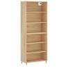 Stylish Highboard Sonoma Oak - Modern Engineered Wood Design