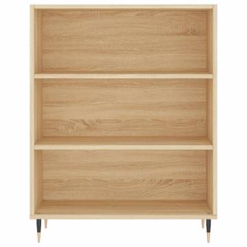 Stylish Highboard Sonoma Oak - Modern Engineered Wood Design