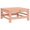 Stylish Garden Footstools with Cushions - 2pcs Solid Wood Douglas