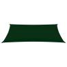 Dark Green Sunshade Sail 3x6 m | Oxford Fabric | HipoMarket