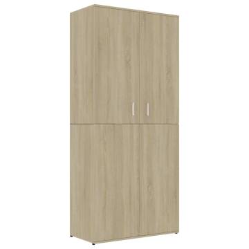 Shoe Cabinet Sonoma Oak - Stylish Storage Solution