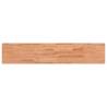 Solid Wood Beech Wall Shelf 100x20x4 cm - HipoMarket