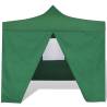 Foldable Tent 3x3m with 4 Walls - Green Outdoor Event Canopy