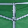 Foldable Tent 3x3m with 4 Walls - Green Outdoor Event Canopy