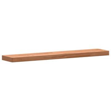 Solid Wood Beech Wall Shelf 100x20x4 cm - HipoMarket