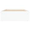 White Bed Frame 90x190 cm Single - Modern & Practical