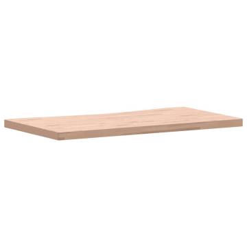 Solid Wood Beech Desk Top 110x(55-60)x4 cm | Hipomarket