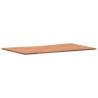 Solid Wood Beech Desk Top 100x(55-60)x1.5 cm - Hipomarket