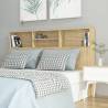 Headboard Cabinet Sonoma Oak 160x19x103.5 cm Colour sonoma oak Size 160 x 19 x 103.5 cm Quantity in Package 1 