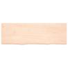 Wall Shelf 180x60 cm | Untreated Solid Oak Wood - HipoMarket