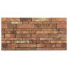 3D Wall Panels - Brown Brick Design | 10 pcs EPS