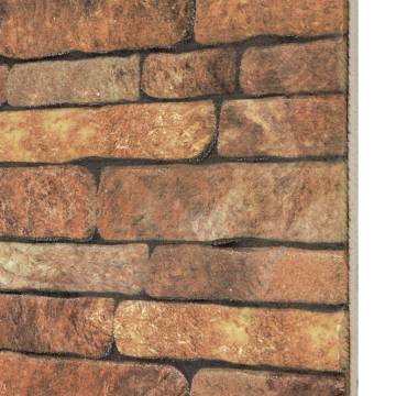 3D Wall Panels - Brown Brick Design | 10 pcs EPS