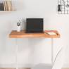 Desk Top 80x(36-40)x4 cm Solid Wood Beech - Hipomarket