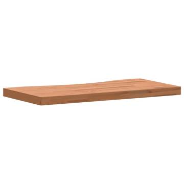 Desk Top 80x(36-40)x4 cm Solid Wood Beech - Hipomarket