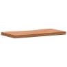 Desk Top 80x(36-40)x4 cm Solid Wood Beech - Hipomarket