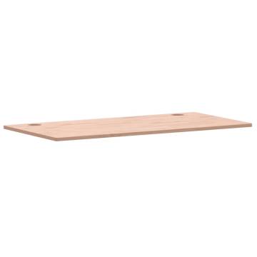 Desk Top 100x50 cm Solid Beech Wood | Freshen Up Your Space