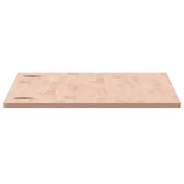 Desk Top 100x50 cm Solid Beech Wood | Freshen Up Your Space