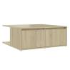 Coffee Table Sonoma Oak - 80x80 cm | Stylish & Durable