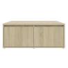 Coffee Table Sonoma Oak - 80x80 cm | Stylish & Durable