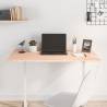 Desk Top 100x60x1.5 cm Solid Wood Beech Colour natural Size 100 x 60 x 1.5 cm 