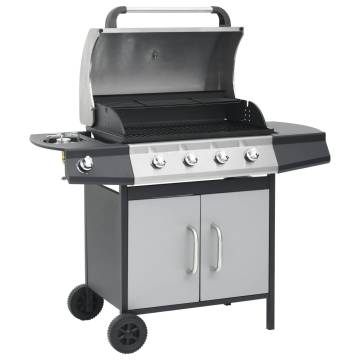 Gas Barbecue Grill 4+1 Cooking Zone - Durable & Stylish BBQ