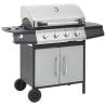 Gas Barbecue Grill 4+1 Cooking Zone - Durable & Stylish BBQ