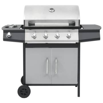 Gas Barbecue Grill 4+1 Cooking Zone - Durable & Stylish BBQ