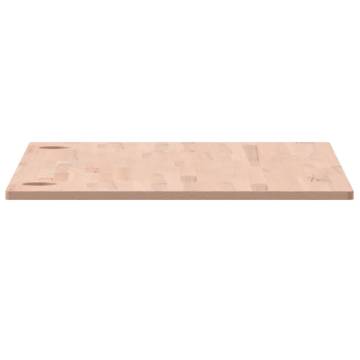 Solid Wood Beech Desk Top - 100x60 cm | Hipo Market