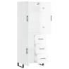 High Gloss White Highboard | Stylish Storage Solution