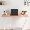 Desk Top 100x50x1.5 cm Solid Wood Beech Colour brown Size 100 x 50 x 1.5 cm 