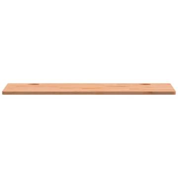 Solid Wood Beech Desk Top 100x50 cm - Ideal for Any Workspace