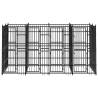 Outdoor Dog Kennel Steel 7.37 m² - Durable & Versatile