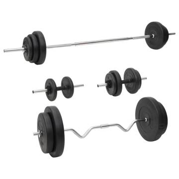 Barbell and Dumbbell Set 90 kg - Versatile Workout at HipoMarket