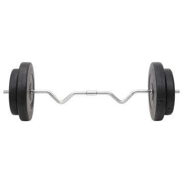 Barbell and Dumbbell Set 90 kg - Versatile Workout at HipoMarket