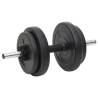 Barbell and Dumbbell Set 90 kg - Versatile Workout at HipoMarket