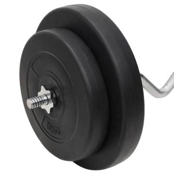 Barbell and Dumbbell Set 90 kg - Versatile Workout at HipoMarket