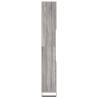 Bathroom Cabinet Grey Sonoma 30x30x190 cm | Hipomarket