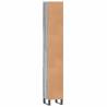 Bathroom Cabinet Grey Sonoma 30x30x190 cm | Hipomarket