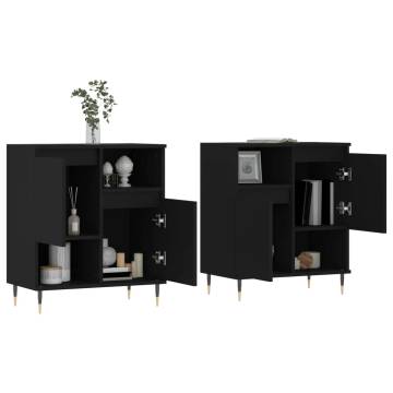 Classic Black Sideboards - Set of 2 | HipoMarket