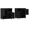 Classic Black Sideboards - Set of 2 | HipoMarket