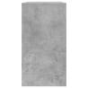 Shoe Cabinet Concrete Grey - 80x34x63 cm Engineered Wood