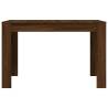 Dining Table Brown Oak 120x60 cm - Elegant & Durable Design