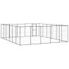 Outdoor Dog Kennel Steel - 36.3 m² Play Paradise