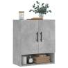 Concrete Grey Wall Cabinet - Stylish Storage Solution