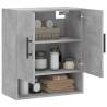 Concrete Grey Wall Cabinet - Stylish Storage Solution