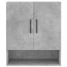 Concrete Grey Wall Cabinet - Stylish Storage Solution