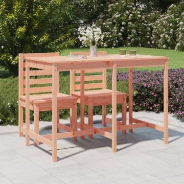 Solid Wood Garden Table 159.5x82.5x110 cm - Durable & Stylish