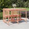 Garden Table 159.5x82.5x110 cm Solid Wood Douglas Colour natural douglas Size 159.5 x 82.5 x 110 cm Quantity in Package 1 