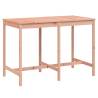 Solid Wood Garden Table 159.5x82.5x110 cm - Durable & Stylish